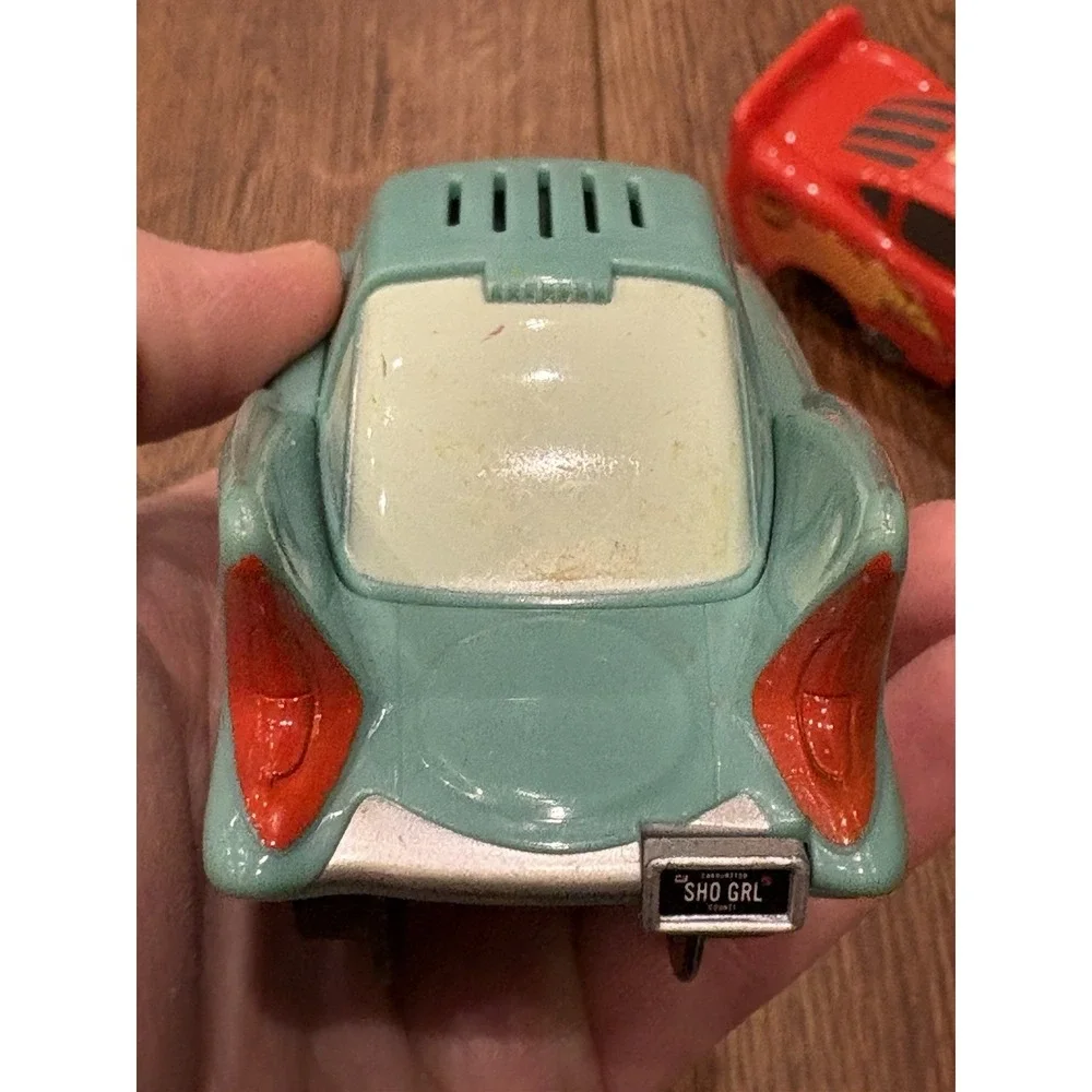 GEOTRAX Disney Pixar Cars Lightning McQueen Sarge Flo No Remote Fisher- Price